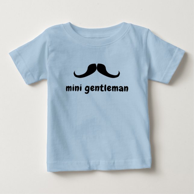 Mini Gentman Baby Romper T-shirt (Vorderseite)