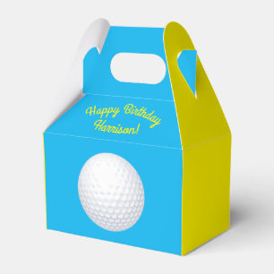 Mini Golf Balls Geburtstagsparty Kinder Blue Geschenkschachtel