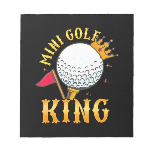 Mini Golf King Notizblock