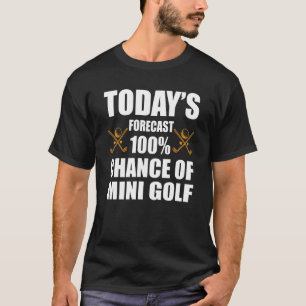 Mini Golf Kostüme Liebe Minigolf Spiel T-Shirt