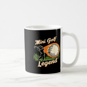 Mini Golf Legende Lustiger Mini Golf Chamon Vintag Kaffeetasse