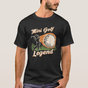 Mini Golf Legende Lustiger Minigolf-Champion Vin T-Shirt