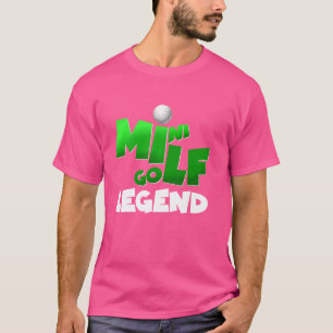 Mini Golf Legende Ultimatives Spielerdesign T-Shirt
