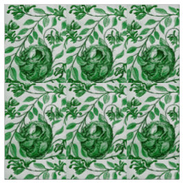 Mini Green Hummingbird Fabric Stoff