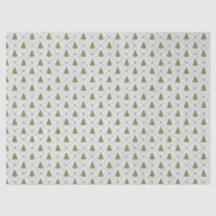 Mini-Grüne Weihnachtsbaumdekoupage