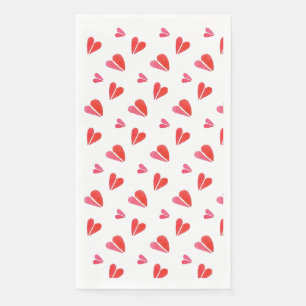 MINI HEARTS Gästetücher Papiertücher Serviette