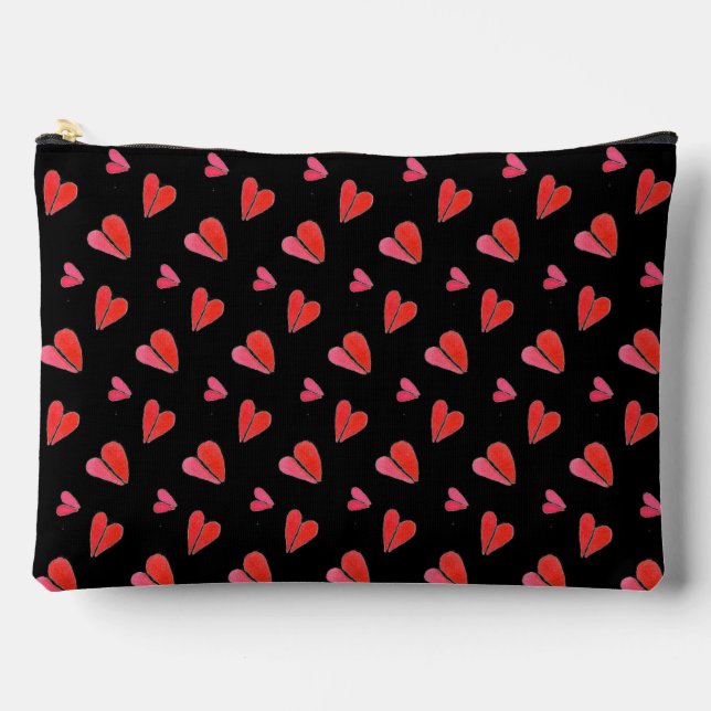 MINI HEARTS II große Zubehörtasche (Vorderseite)