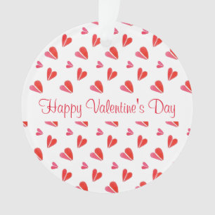 MINI HEARTS Valentine Akrylzirkular Ornament