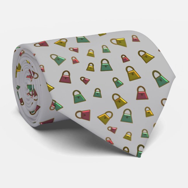 Mini Holiday Handbag Pattern Krawatte (Gerollt)