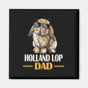 Mini Holland Lop Vater Bunny Kaninchenliebhaber Magnet