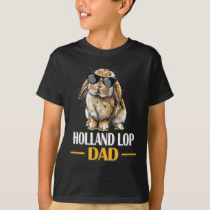 Mini Holland Lop Vater Bunny Kaninchenliebhaber T-Shirt