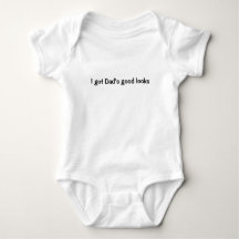 Mini Humorous Baby Bodysuit für Vater