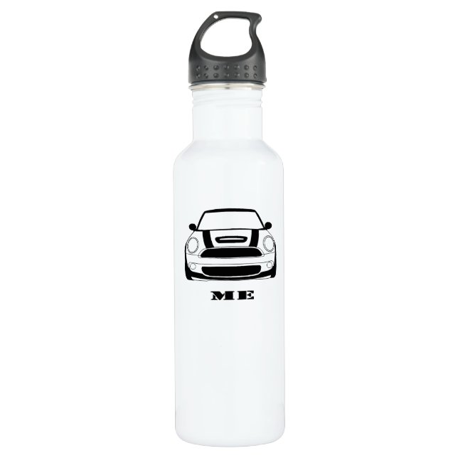 MINI ich Wasser-Flasche 24oz. Edelstahlflasche (Vorderseite)