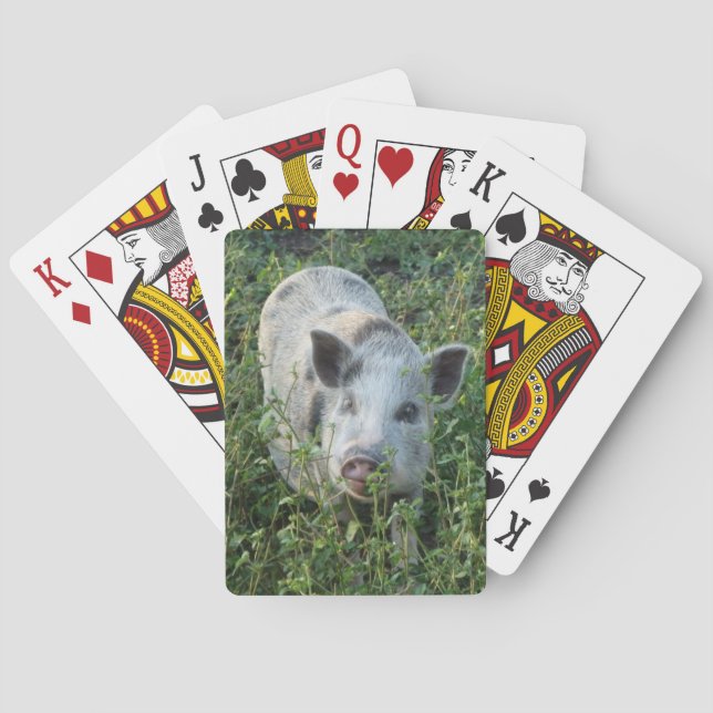 Mini Juliana Pig Spielkarten (Rückseite)