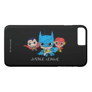 Mini Justice League Sketch Case-Mate iPhone Hülle