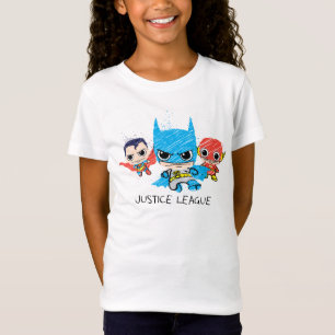 Mini Justice League Sketch T-Shirt