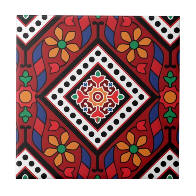 Mini-Kacheln Fliese (Vorderseite)