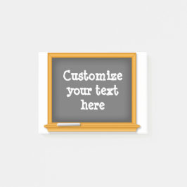 Mini-Klassenzimmer Post-it Klebezettel