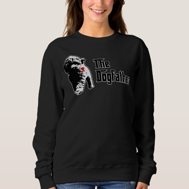 Mini Labradoodle Der Hundevater Sweatshirt (Vorderseite)