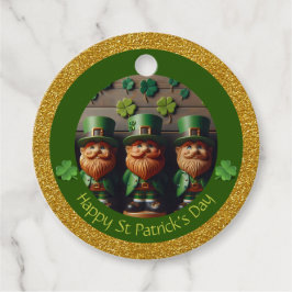 Mini Leprechaun St Patrick's Day Dank RFT06 Geschenkanhänger
