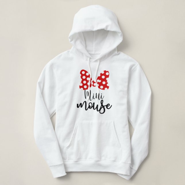 Mini-Maus-Shirt Hoodie (Design vorne)