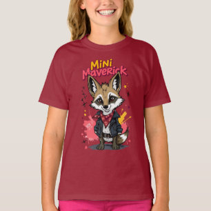 Mini Maverick Cooler Rebellischer Koyote Spielplat T-Shirt