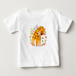 Mini Me - Mama und Baby Giraffe T - Shirt
