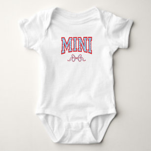 Mini mit Sternenfüllung   Coquette University Baby Strampler