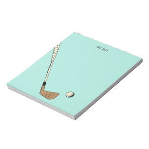 Mini Modern Vintag Golf Notizblock