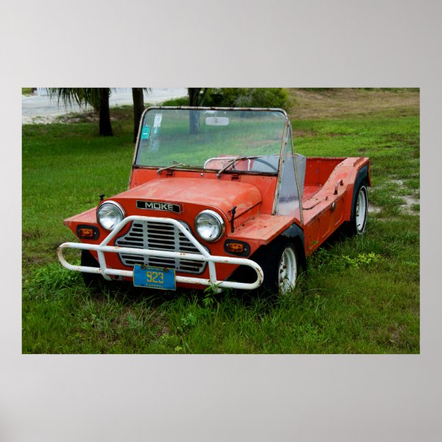 Mini Moke Poster (Vorne)