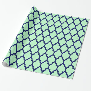 Mini Navy XL marokkanische Quartierfolie #4 Geschenkpapier