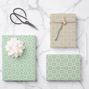 Mini-Peach-Überraschungspapier Set Geschenkpapier Set