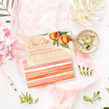 Mini-Pfirsichdusche-Windeln-Tombola