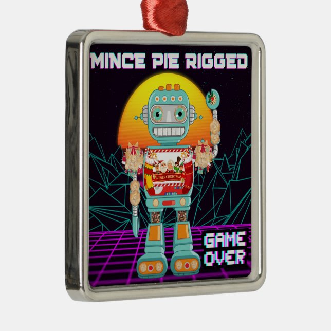Mini Pie Rigged - Spiel Over Ornament Aus Metall (Rechts)