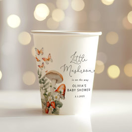 Mini-Pilzdusche aus dem Wald Pappbecher