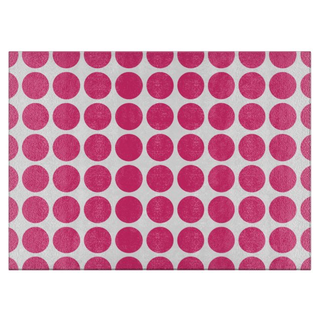 Mini Polka Dots Cutting Board Schneidebrett (Vorderseite)