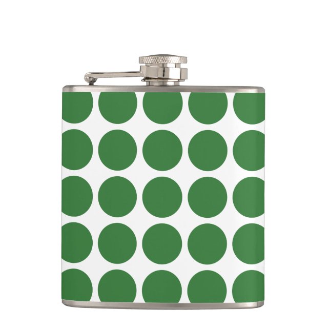 Mini Polka Dots Flask Flachmann (Vorderseite)