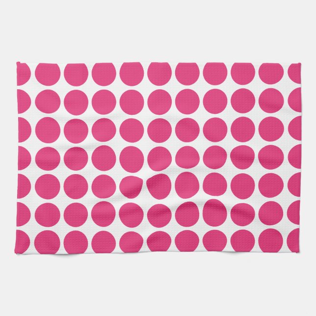 Mini Polka Dots Handtuch (Horizontal)