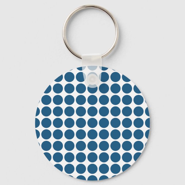 Mini Polka Dots Keychain Schlüsselanhänger (Vorderseite)
