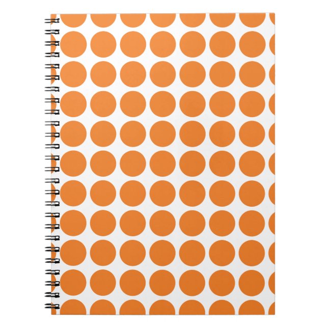 Mini Polka Dots Notebook Notizblock (Vorderseite)