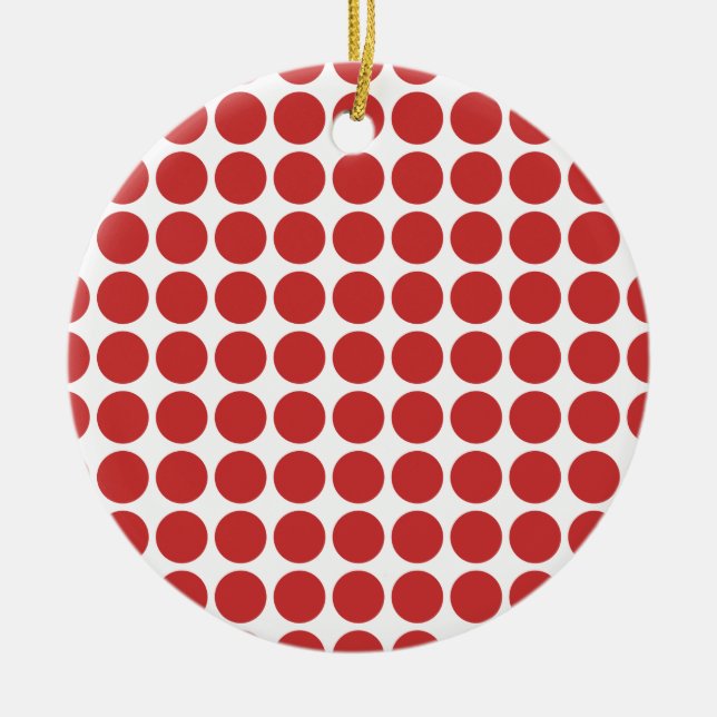 Mini Polka Dots Ornament (Vorne)