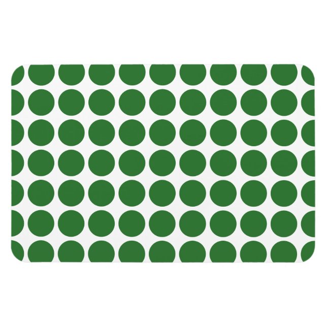 Mini Polka Dots Premium Magnet (Horizontal)