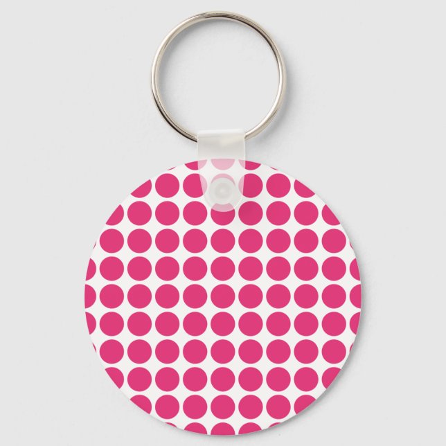 Mini Polka Dots Schlüsselanhänger (Vorderseite)