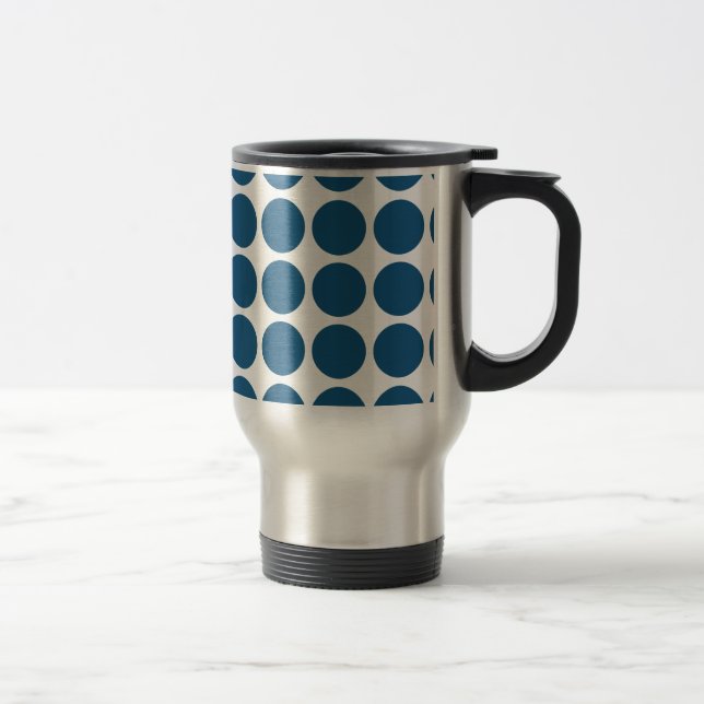 Mini Polka Dots Travel Mug Reisebecher (Rechts)