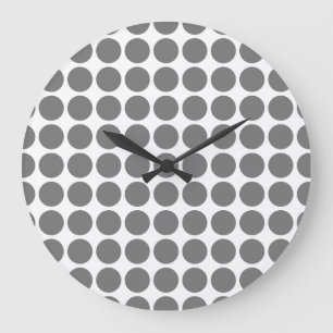 Mini Polka Dots Wall Clock Große Wanduhr