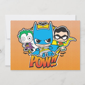 Mini Pow Einladung