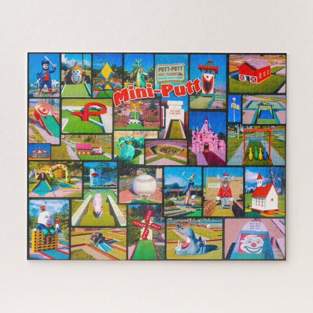 Mini-Putt Golf Jigsaw Puzzle (Horizontal)
