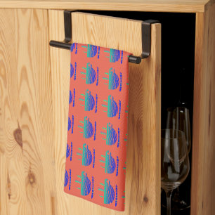 Mini Regenbogen-Cup von Java Repeat Tangerine Geschirrtuch