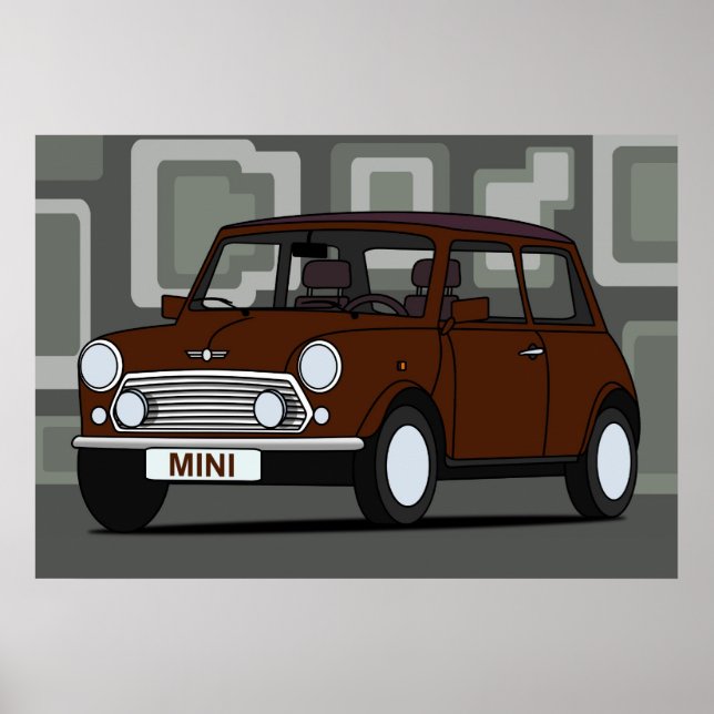 Mini Retro Poster (Vorne)
