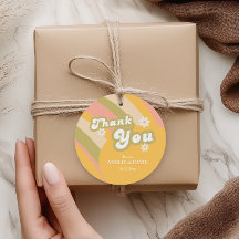 Mini Retro Sunshine Baby Boy Dusche Vielen Dank